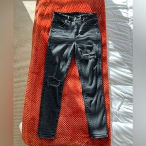 American eagle luxe black jeans